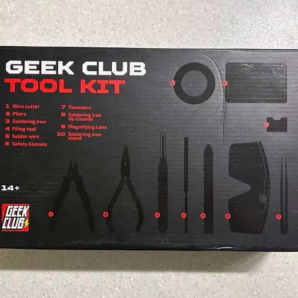 긱클럽 툴킷 납땜 공구 세트 tool kit - 1번째 이미지