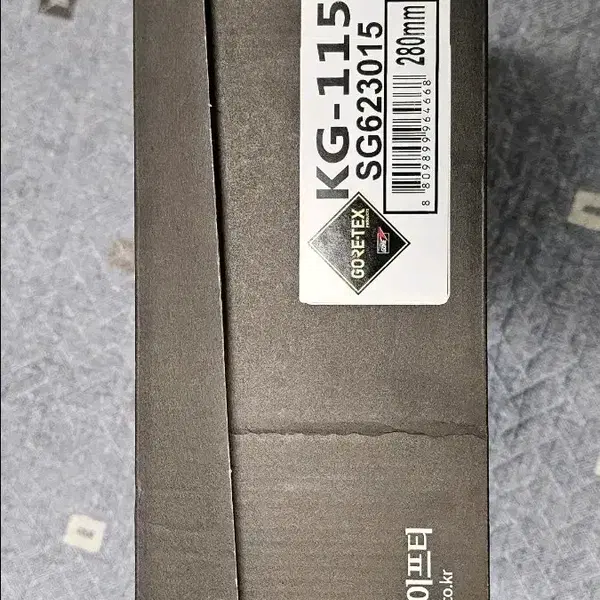 K2세이프티 안전화 KG-115 275mm 새제품 - 10번째 이미지