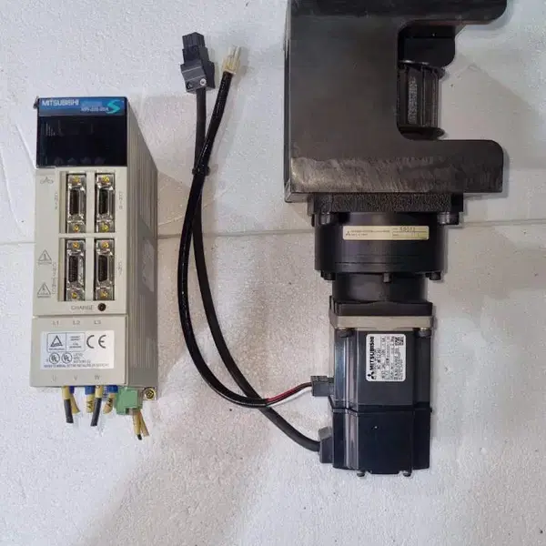 200w 미쯔비시 서버,모터,감속기