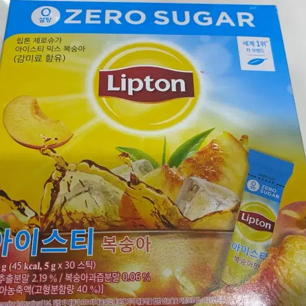 (미개봉) 립톤 아이스티 제로슈가 30스틱