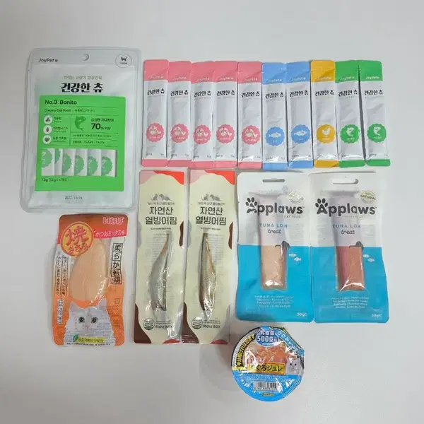고양이 간식/사료 일괄판매(새상품)