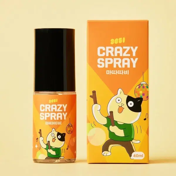 고양이가 좋아하는 향 크레이지 스프레이 마따따비 40ml