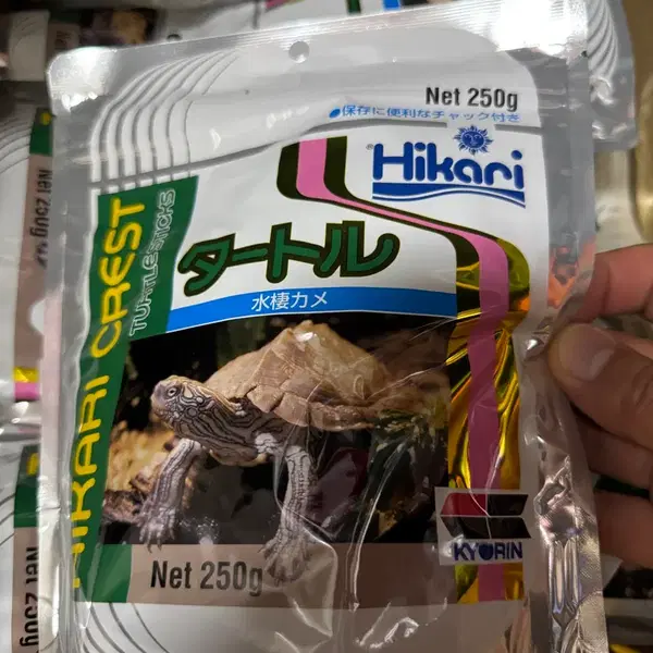 히카리 거북이 사료 250g