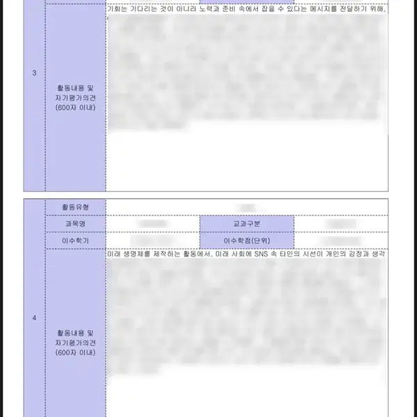 최초합 미활보 홍익대학교 영상애니메이션학부 미술활동보고서 - 3번째 이미지